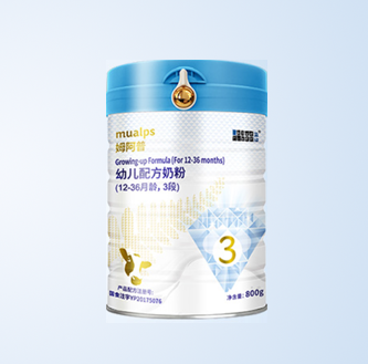新西兰进口蓝河姆阿普婴儿配方牛奶粉(12-36月领3段）800g