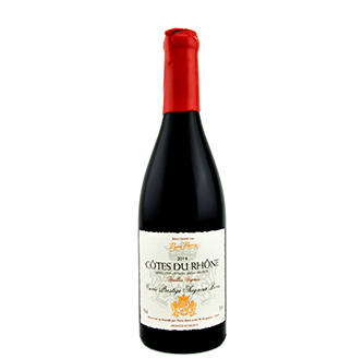 法国进口红酒 罗娜河老藤干红葡萄酒 750mL*6瓶