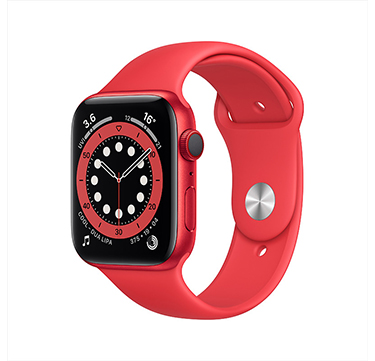 Apple Watch S6智能手表GPS款+蜂窝款44mm红色