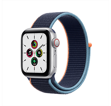 Apple Watch SE智能手表GPS款+蜂窝40mm蓝色
