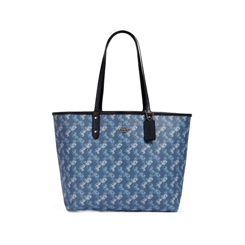 COACH/蔻驰 logo双面两用 蓝色91107