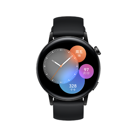 华为WATCH GT3 活力款 42mm 黑色